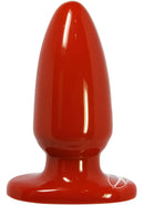 Large Red Boy butt plug for advanced anal pleasure and adventurous play