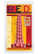 Red Boy Anal Wand Packaging – Strong and Sturdy 7-inch plug for versatile anal pleasure.