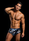 ENVY CAMO TRUNKS W/ DOG TAG NAVY M/L-0