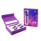 Magic Stick S1 Plus Modular Rabbit Vibrator Purple in open packaging with distinct clitoral and vaginal components.