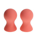 Peaches N Creame Silicone Nipple Suckers in soft peach color, made from body-safe silicone for heightened pleasure.