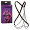 Euphoria Collection Multi Chain Harness with Adjustable Cross Back Design and Heavy-Duty Chains in Elegant Packaging