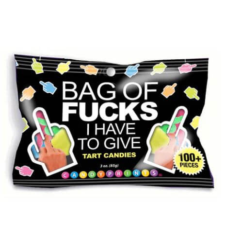 BAG OF FUCKS I HAVE TO GIVE 3 OZ BAG-0