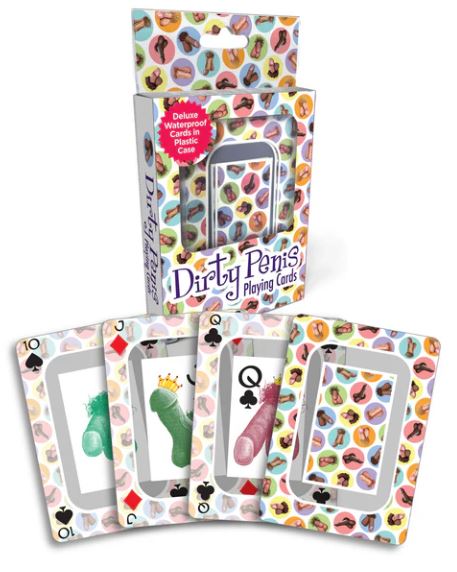 DIRTY PENIS WATERPROOF PLAYING CARDS-0
