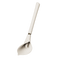 ZALO Calla Dual-Head Vibrating Wand in ivory white with a petal-like design for discreet and powerful stimulation.