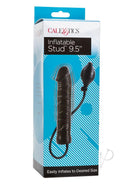 Inflatable Stud Dildo 9.5 Inch Black