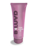 B-Luvd Vaginal Tightening Gel 2 Oz in a pink tube for enhanced intimacy and personal confidence.