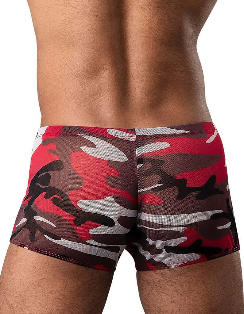 CUMOUFLAGE MINI SHORT RED MEDIUM-1