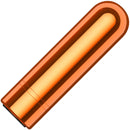 Kool Vibes Rechargeable Mini Bullet Vibrator in Tangerine color with 10 vibration modes, sleek and compact design.