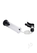 Optimum Series Quick Draw Vacuum Pump Clear with a transparent cylinder and ergonomic handle.