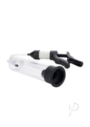 Optimum Series Quick Draw Vacuum Pump Clear with a precision-marked clear cylinder and pistol-grip handle.