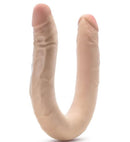 Dr. Skin Plus 16.5-Inch Posable Double Dong, realistic and flexible dual-ended dildo for double penetration and partner play.