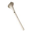 ZALO Calla Dual-Head Vibrating Wand in Ivory White for discreet personal massage and stimulation.