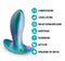 Anal Adventures Matrix Voyager Plug with 10 vibration modes, Neptune Teal silicone design, and rechargeable features.