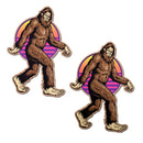 Pastease Sasquatch Bigfoot Pasties in playful design featuring a legendary cryptid with vibrant colors.