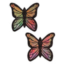 Pastease Glitter Butterfly Pasties Pastel Rainbow in sparkling pastel colors, perfect for playful and festive looks.