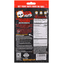 Fkn Nuts Korean BBQ Carolina Reaper Pistachios 3 Oz packaging with nutritional facts and spicy warning.