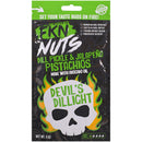 Fkn Nuts Dill Pickle & Jalapeno Pistachios 3 Oz packaging with skull design and bold flavor description