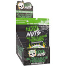 Fkn Nuts Dill Pickle & Jalapeno Pistachios 3 Oz display box featuring bold flavor and unique packaging.
