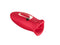 Red Smooches Clitoral Vibrator with kissing sensations and dual vibrations made of soft silicone for enhanced intimate pleasure.