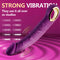Maverick Realistic Dildo Vibrator with Textured Veins, 10 Vibration Modes, and USB Rechargeable.