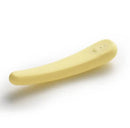 Tenga Iroha TSUKI MIKAZUKI yellow silicone massager with a soft-touch finish and customizable vibration.