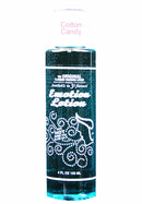 Emotion Lotion Cotton Candy Warming Lotion 4 Fl Oz bottle with playful design and warming sensation features.
