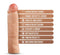 Performance Plus 3-Inch Silicone Penis Extender features and benefits list, including dual-density silicone for a realistic feel.