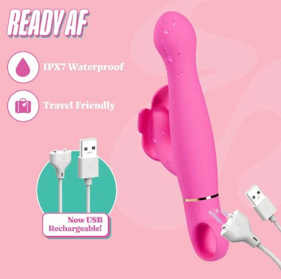 ARIA NAUGHTY AF 2.0 VIBE PLUM RECHARGEABLE-2