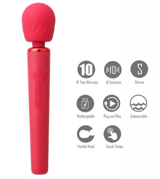 NALA POWERFUL WAND RED-2