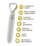 DELICE HEARTTHROB WHITE BOUQUET-1