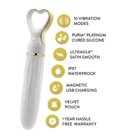 DELICE HEARTTHROB WHITE BOUQUET-1