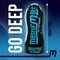 Masturmate Realistic Feel Male Stroker packaging with "Go Deep" text and size details.