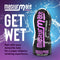 Masturmate Vaginal Masturbator in black container with text "Get Wet" and water splash, designed for realistic stroking experience.