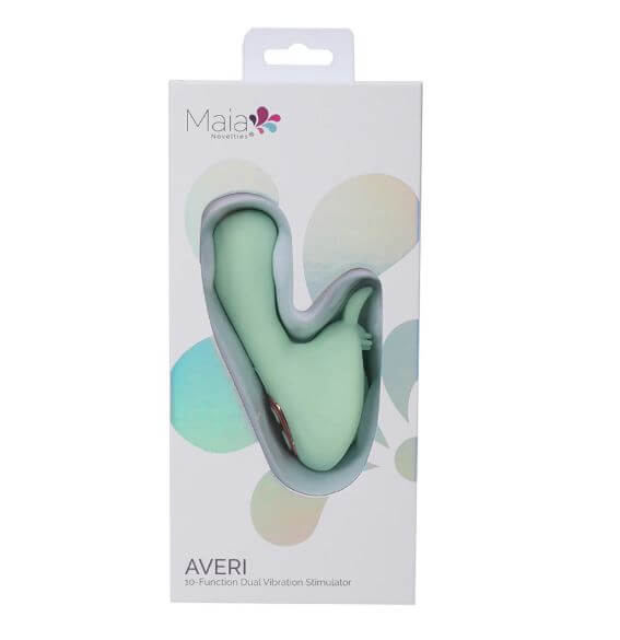 AVERI DUAL STIM VIBE GREEN-0