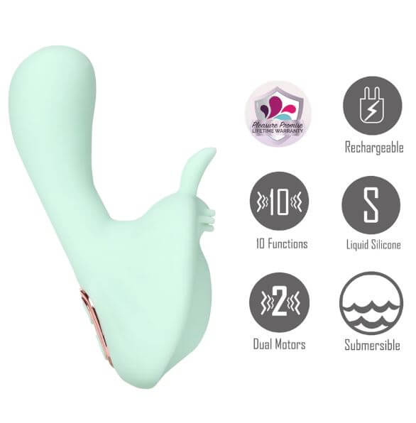 AVERI DUAL STIM VIBE GREEN-1