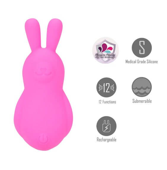 BRI VIBRATING BUNNY PINK-1