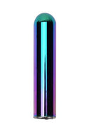 Maia Cosmo Jaguar Power Bullet Vibrator with sleek polished aluminum body in vibrant colors.