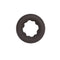 Maia Gunner Liquid Silicone C Ring Chocolate, stretchy silicone ring designed for comfort and enhanced stimulation.