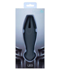Maia Leo Grey Silicone Tickling Vibrator packaging featuring sleek design and innovative features.