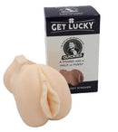 Quickies a Pound & a Half of Pussy Stroker shown with packaging, designed for enhanced male stimulation.