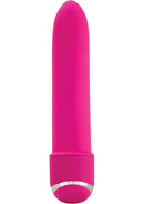 Classic Chic Mini Vibrator Pink for discreet, satisfying stimulation with a sleek design and easy push-button control.