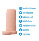 Performance Penis Enhancement Sleeve 3.5 inches, soft, flexible, boosts girth and performance, travel-friendly design.