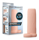 Performance Penis Enhancement Sleeve 4.25 Inches packaging displaying the enhancement sleeve for increased girth and sensation.