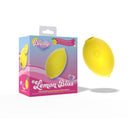 Dreamii Lemon Bliss Suction Clitoral Vibrator in bright lemon-shaped design with packaging.