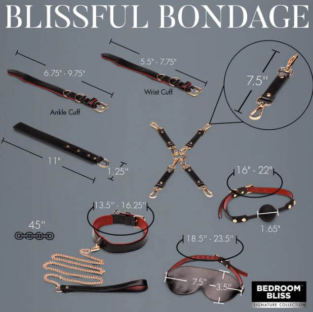 BB LOVER'S DELUXE BONDAGE SET-0