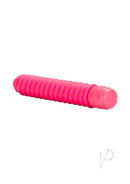 Shane's World Sorority Screw Silicone Vibrator Pink features a playful screw-twist design with strong vibrations.