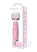 Bodywand Mini Wand Massager Pink in packaging, compact design for convenient pleasure on-the-go.