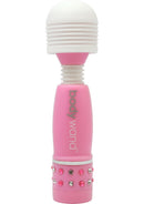 Bodywand Mini Wand Massager Pink features a handheld design with a stylish and compact shape, perfect for on-the-go pleasure.