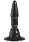 Wendy Williams Trainer Anal Kit black anal plug for beginners with graduated sizes for gradual pleasure expansion.